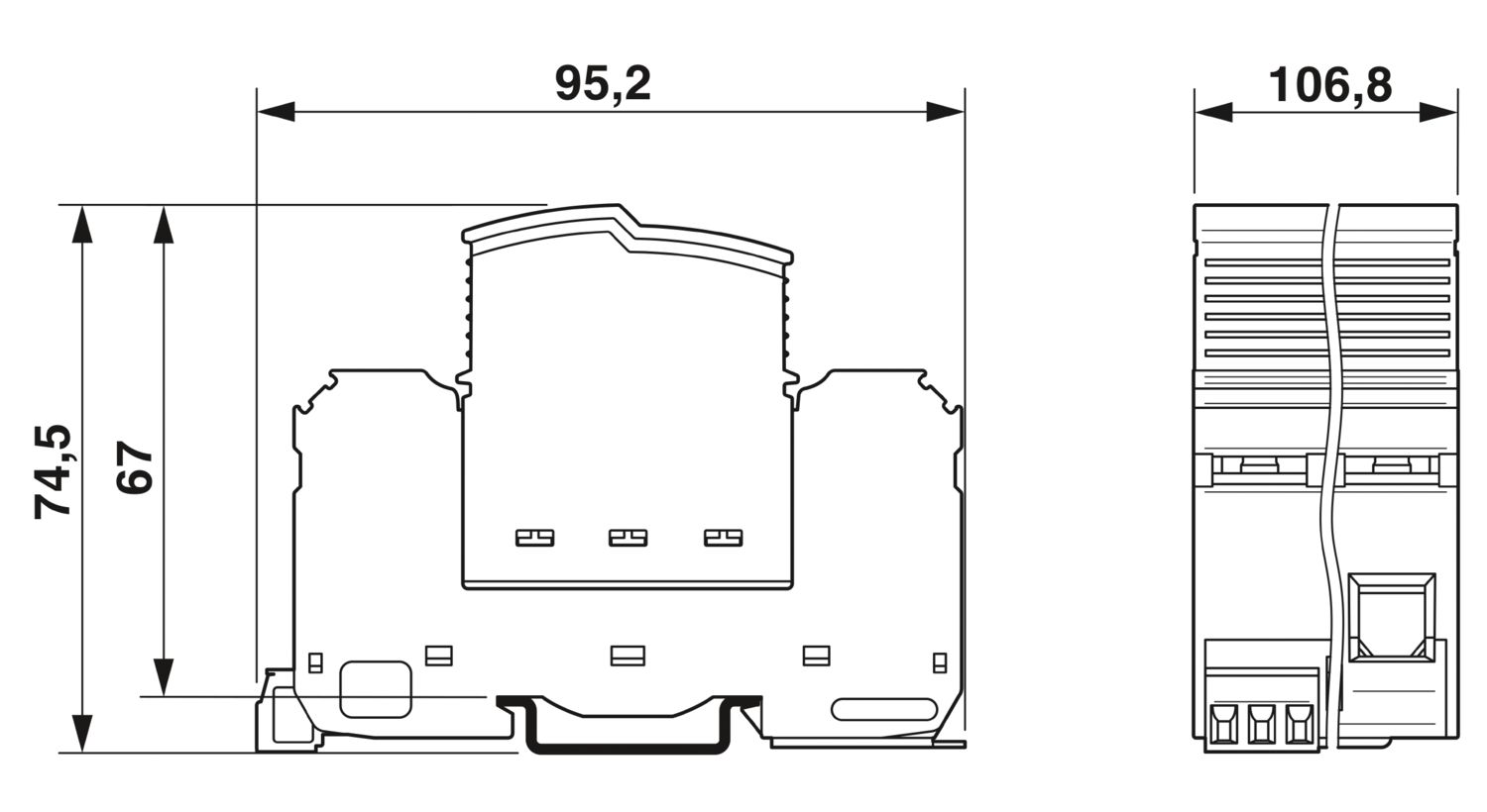 FLT-SEC-T1+T2-3C-350/25-FM - Type 1+2 special combined FLT-SEC-T1+T2-3C-350/25-FM - Type 1+2 special combined