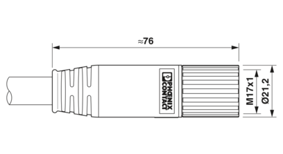 塑封电缆插头-K-3E - OE/010-B01/M17 F8