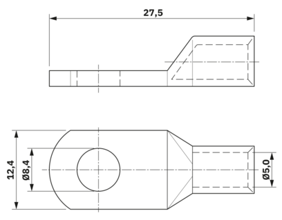 O型电缆端头-C-RCT-SC 10/M8