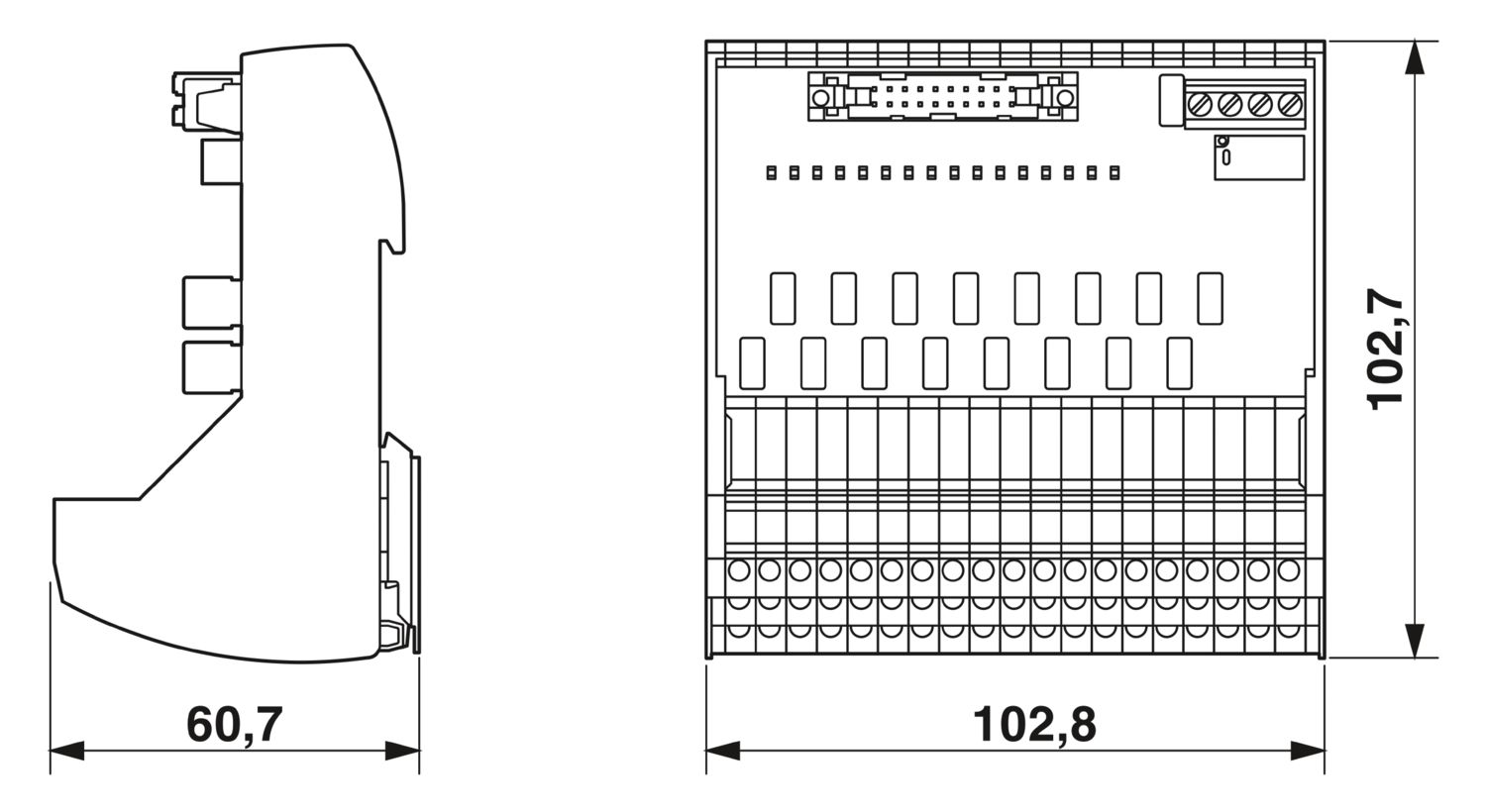 VIP-16OSC-24DC/DI/FU/DV/V1 BK - Active module - 2906626
