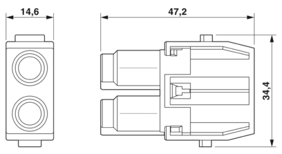 插芯模块-HC-M-02-AT-F-16
