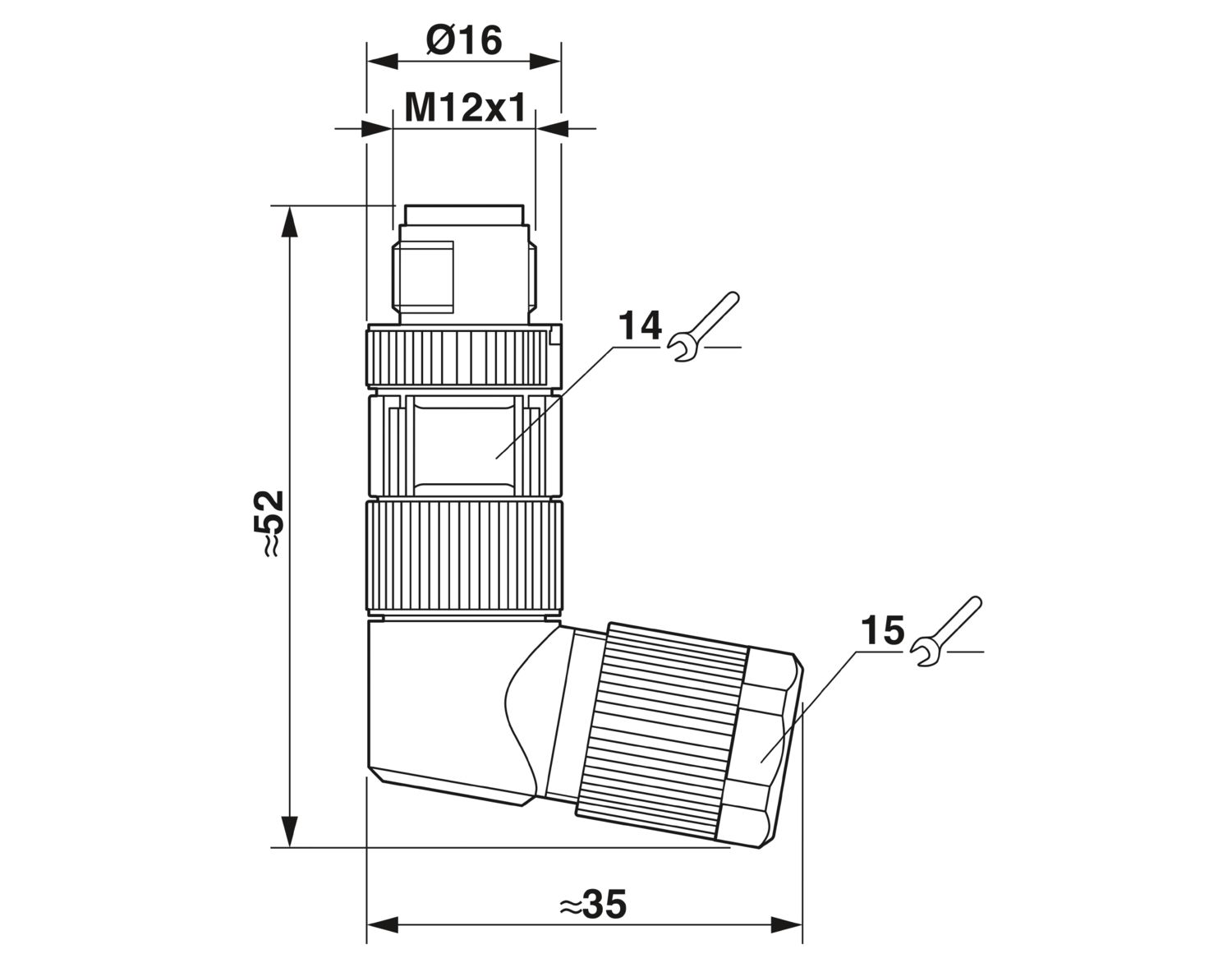 SACC-M12MRX-8CT-CL SH - Data connector - 1422845 | Phoenix SACC-M12MRX-8CT-CL SH - Data connector - 1422845 | Phoenix