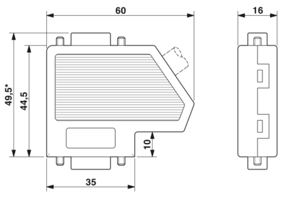 D-SUB总线连接器-SUBCON-PLUS-PROFIB/PG