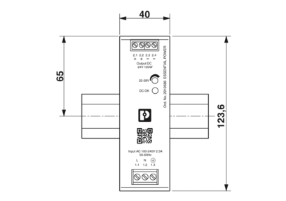 电源-ESSENTIAL-PS/1AC/24DC/120W/EE