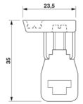 NARENDRA 10 Stück AKG16 Sammelschienenanschlussklemme Schraubverbinder 16  mm² verzinnte Kupferschiene Neutralleiter Schaltschrank AKG 16-Blau :  : Baumarkt