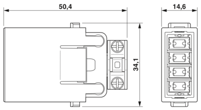 插芯模块-HC-M-08-GBIT-CT-M