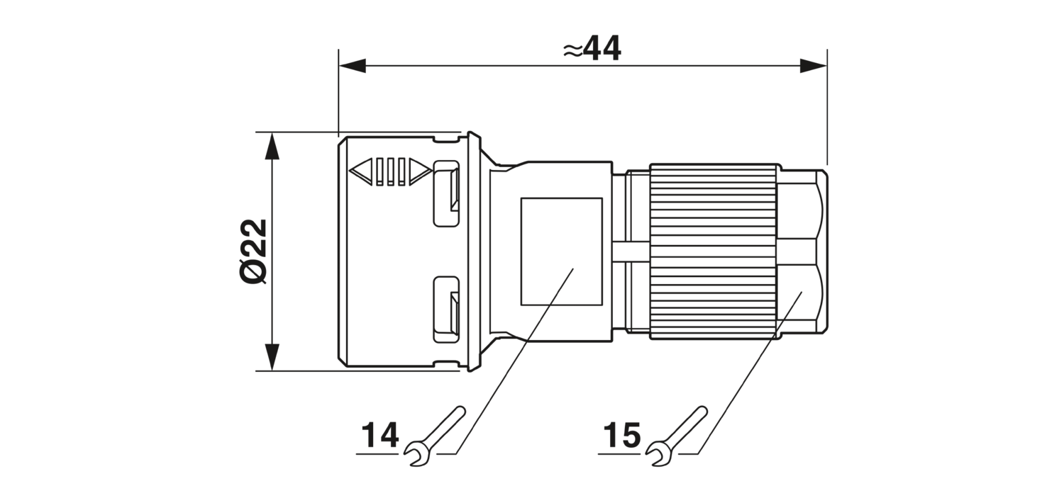 SACC-PO12MSD-4CT-CM SH PN - Data Connector - 1021830 | Phoenix Contact