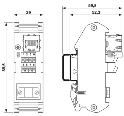 配线架-FL-PP-RJ45-SCC