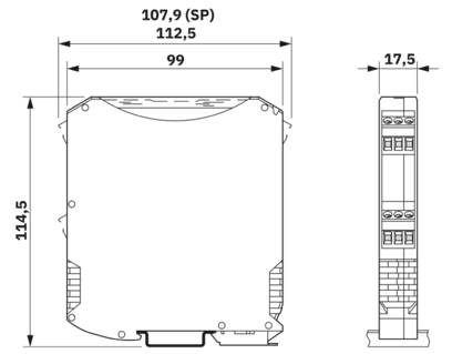 温度测量变送器-MACX MCR-T-UI-UP