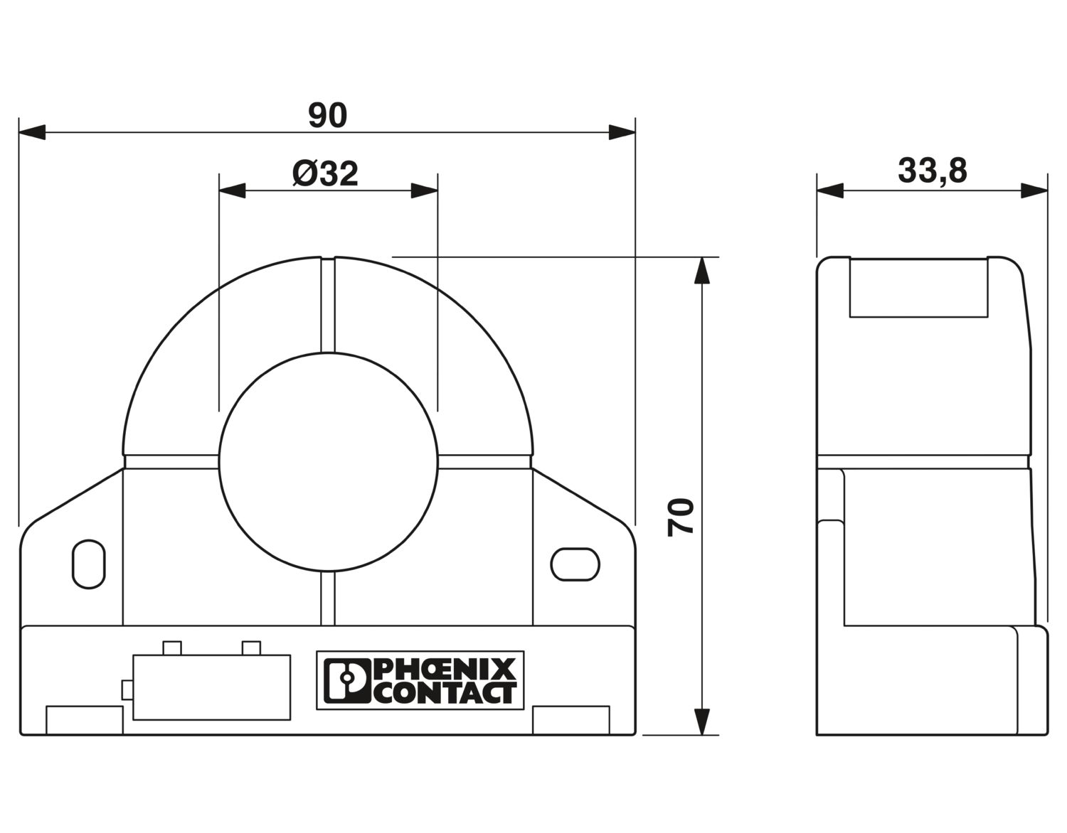 MCR-SL-CUC-100-U - Universal current transducer - 2308108 MCR-SL-CUC-100-U - Universal current transducer - 2308108