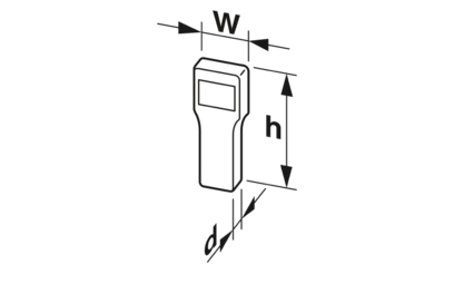 电子模块外壳-HCS-C MAXI 1W C 1 1 7035