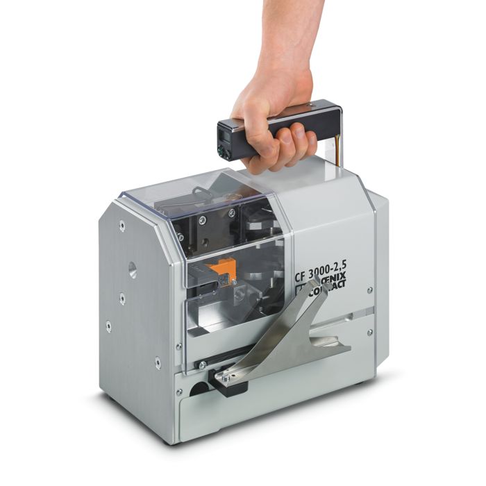 CF 3000 portable automatic stripping and crimping device