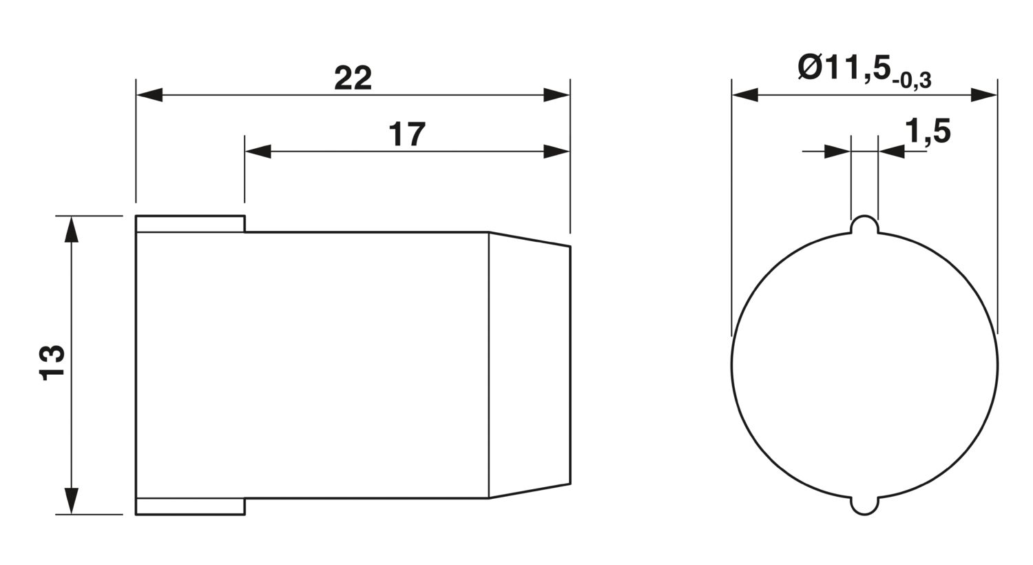 SEALING PLUG 12X22 RD - Sealing plug - 1400260 | Phoenix Contact SEALING PLUG 12X22 RD - Sealing plug - 1400260 | Phoenix Contact
