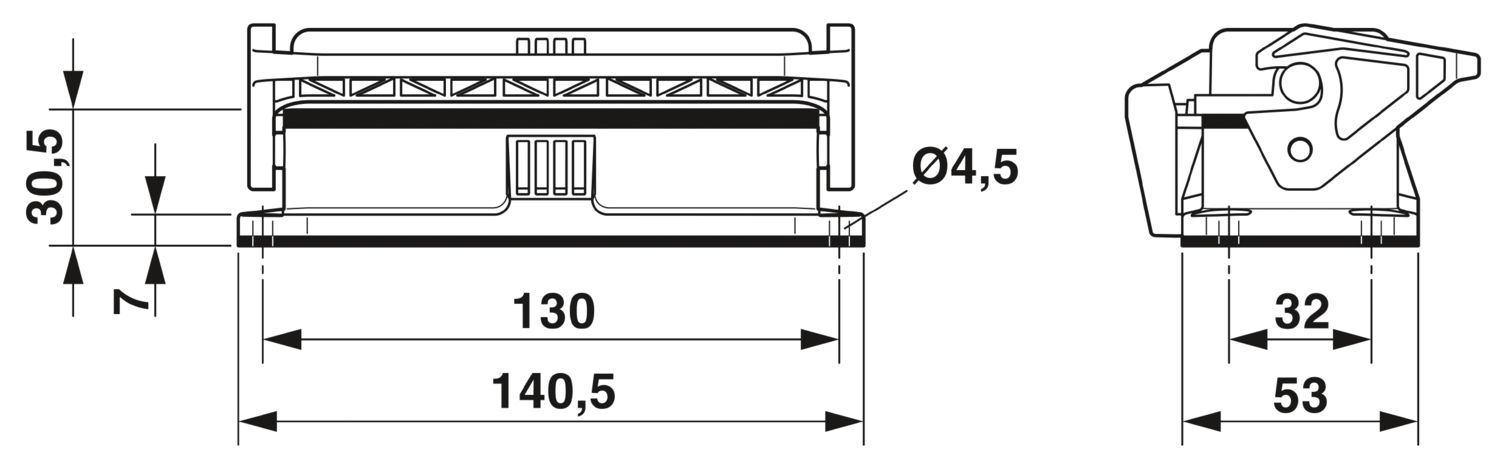 H4X:CSFF:AC3 - Housing - 1415759 | Phoenix Contact H4X:CSFF:AC3 - Housing - 1415759 | Phoenix Contact
