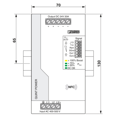 电源-QUINT4-PS/3AC/24DC/20