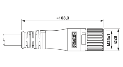 塑封电缆插头-K-3E - OE/010-A00/M23 F8