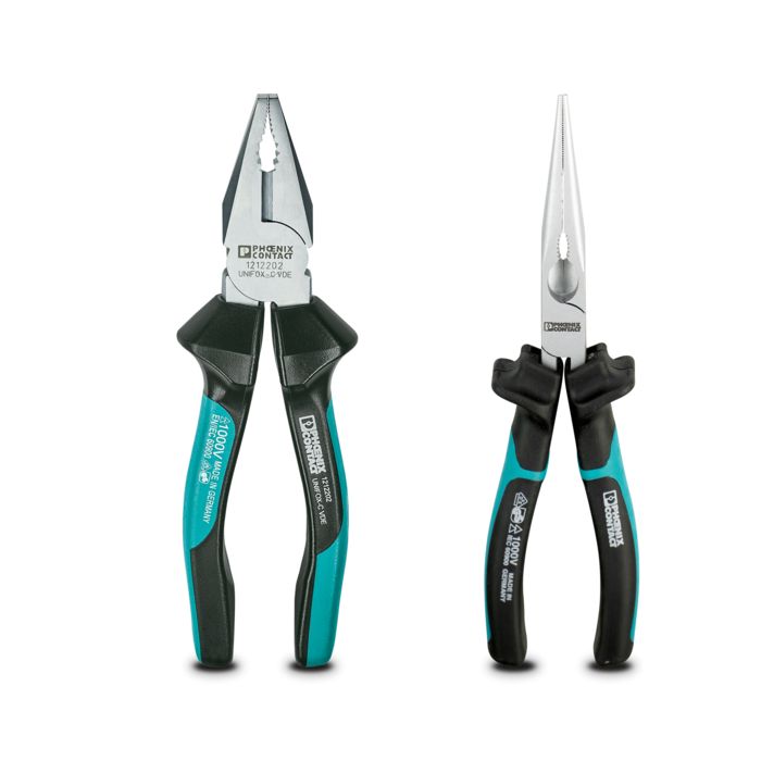VDE-insulated universal pliers combine various functions