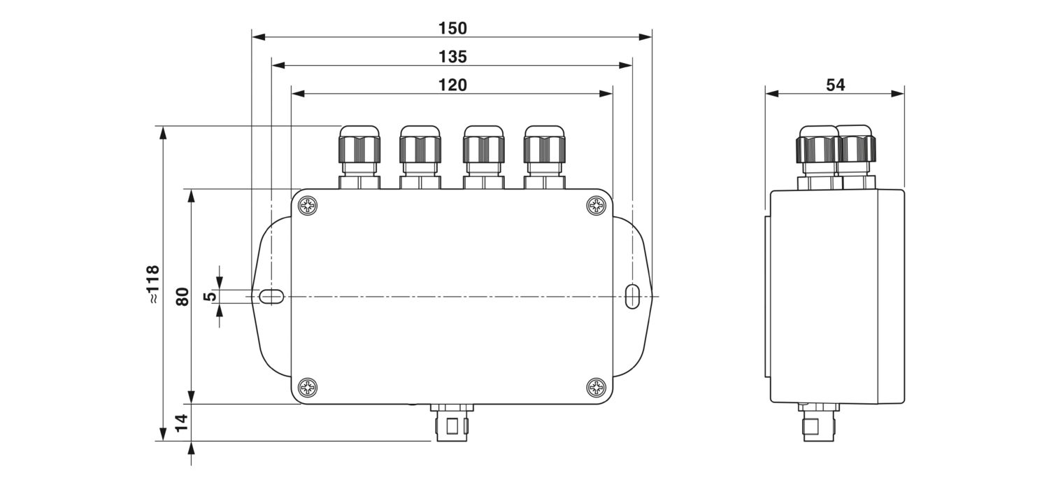 AXL E IOL TC4/K M12 - Analog module - 2702983 | Phoenix Contact AXL E IOL TC4/K M12 - Analog module - 2702983 | Phoenix Contact