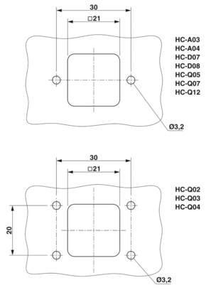 插拔式连接器组套-HC-STA-A03PT-BWS-HT-M20-PLRBK