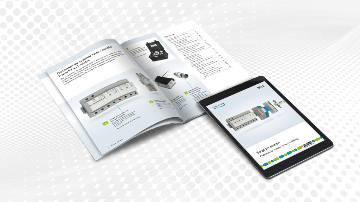 Portfolio – surge protection for power supply, MCR technology, data, and antenna technology 