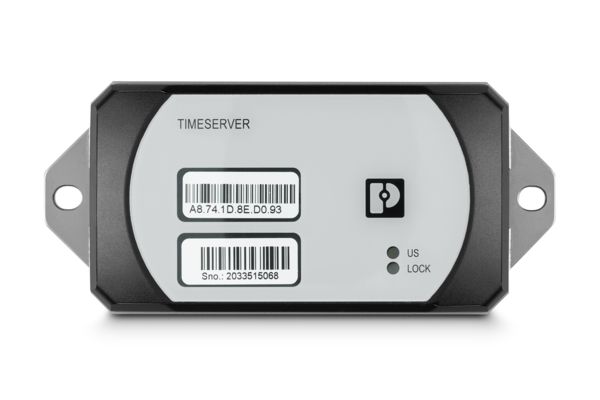 Serverul de timp industrial FL TIMESERVER în perspectivă frontală
