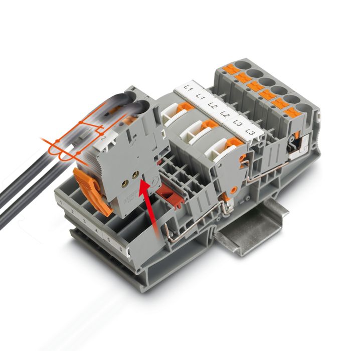 PTME test-disconnect terminal blocks