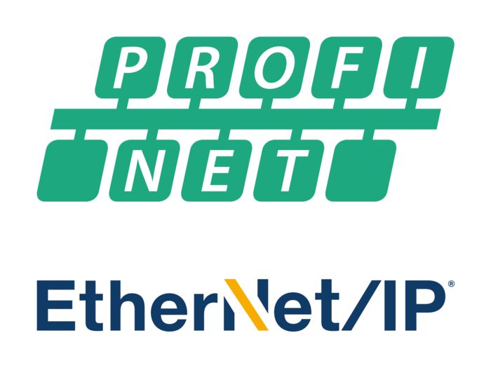 PROFINET and EtherNet/IP™ logo