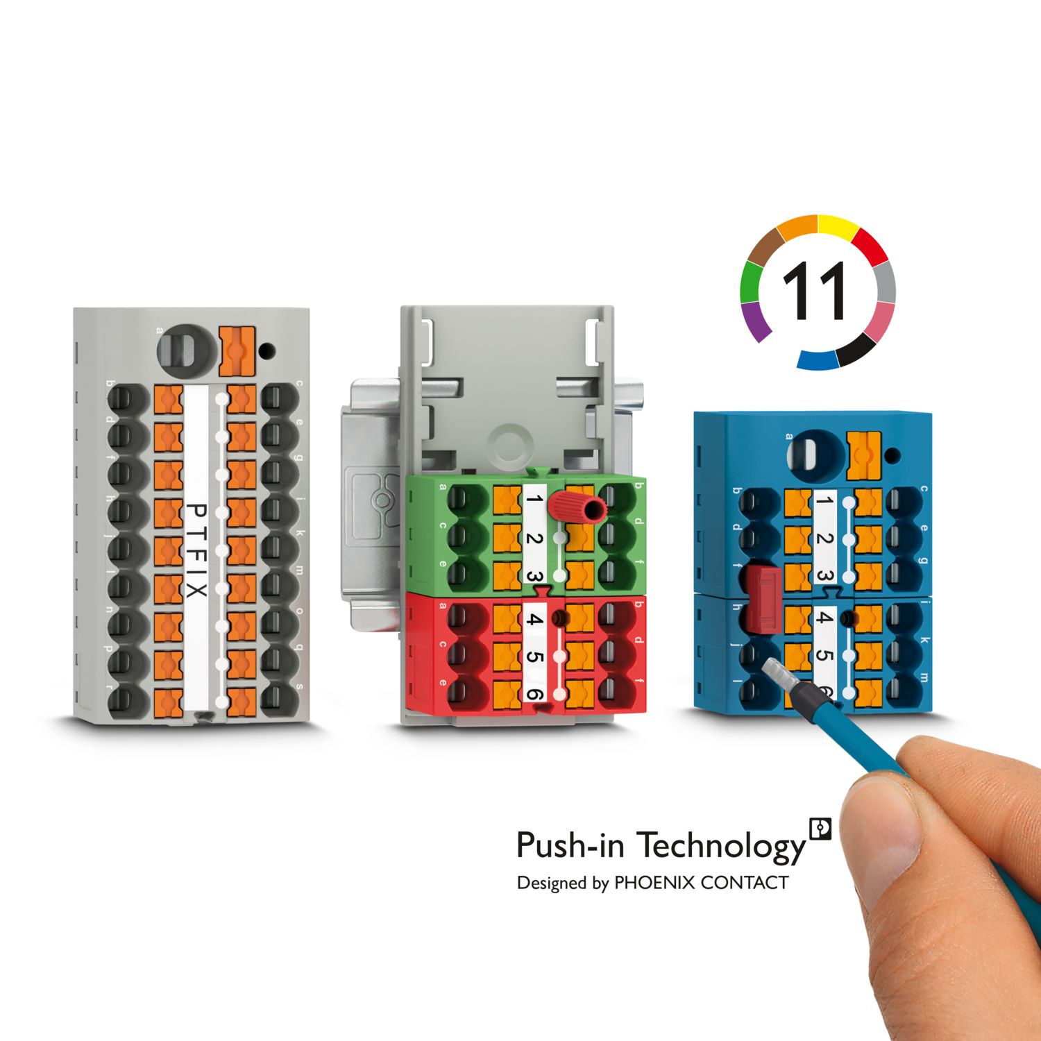 PTFIX 6/18X2,5-NS35A GY - Distribution block - 3273242 PTFIX 6/18X2,5-NS35A GY - Distribution block - 3273242