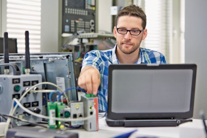Tobias Halbritter, responsible for Machine IT and Software Development at Pfiffner