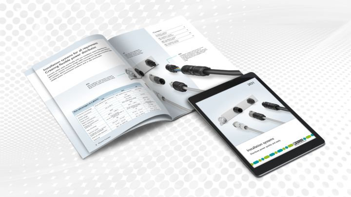 Cover image for the Installation systems product brochure
