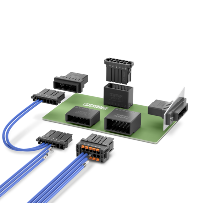 用于组装的线对板连接器
