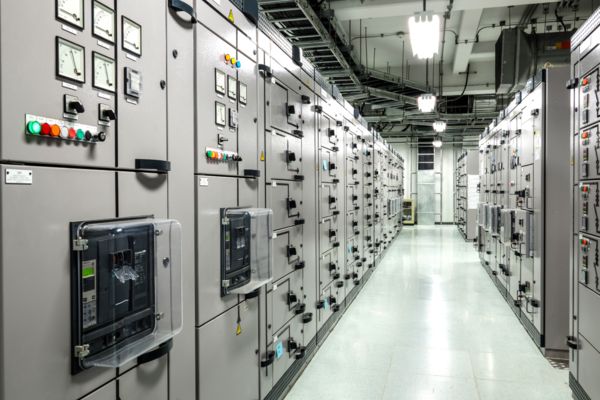 Several switching devices next to each other