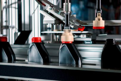 Trepak production line for filling of liquid products