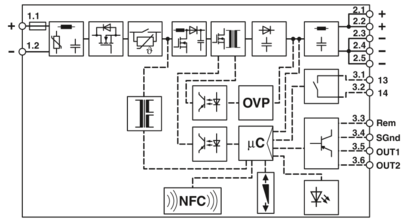 DC/DC转换器-QUINT4-PS/24DC/24DC/10/SC