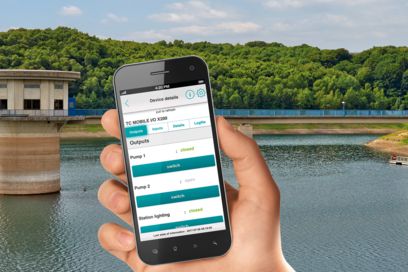 Smartphone with remote maintenance alerts via the cellular network