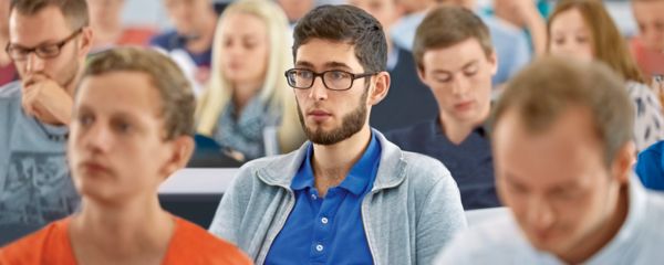 Students in the lecture hall