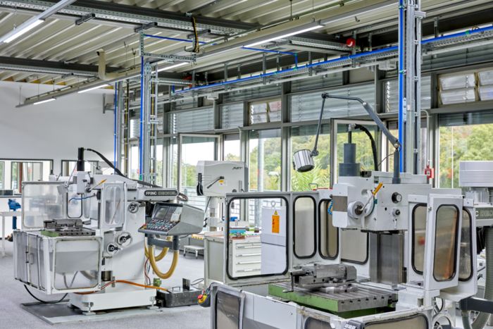 Maschinen im Ausbildungszentrum in Lüdenscheid