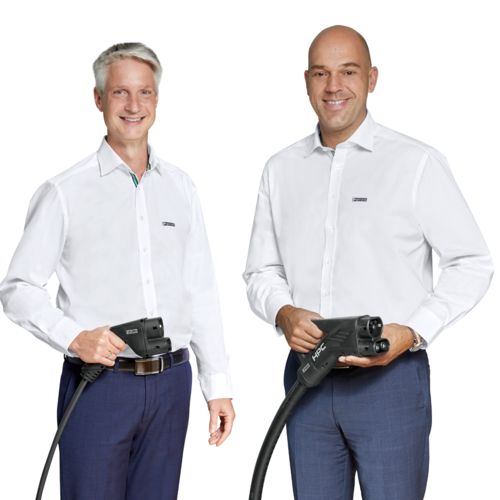 COO Ralf Döhre and CEO Michael Heinemann, Phoenix&nbsp;Contact&nbsp;E-Mobility
