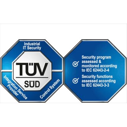 TÜV-Siegel Industrial-IT-Security IEC 62443