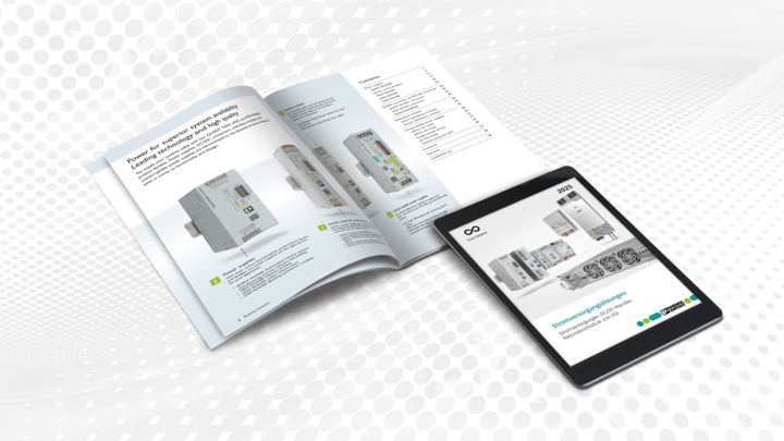 Cover image of the Power supply solutions product brochure