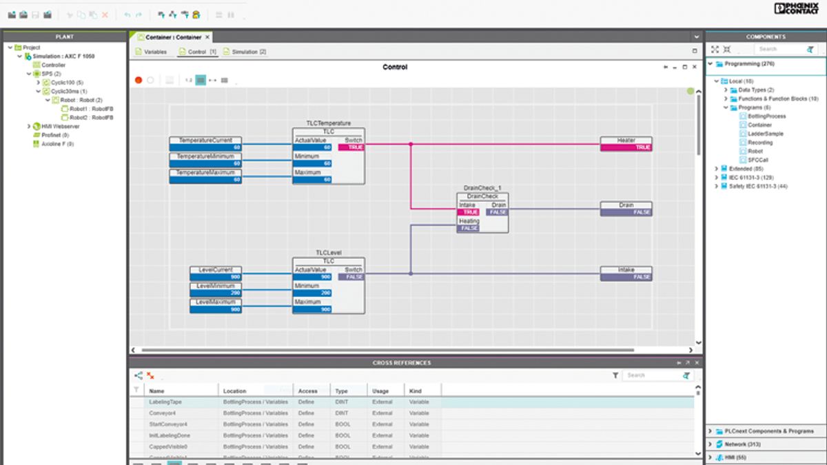 Excerpt from software for tracking PV panels