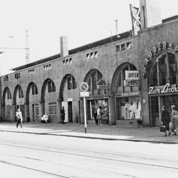 Arcades at Essen’s main railway station