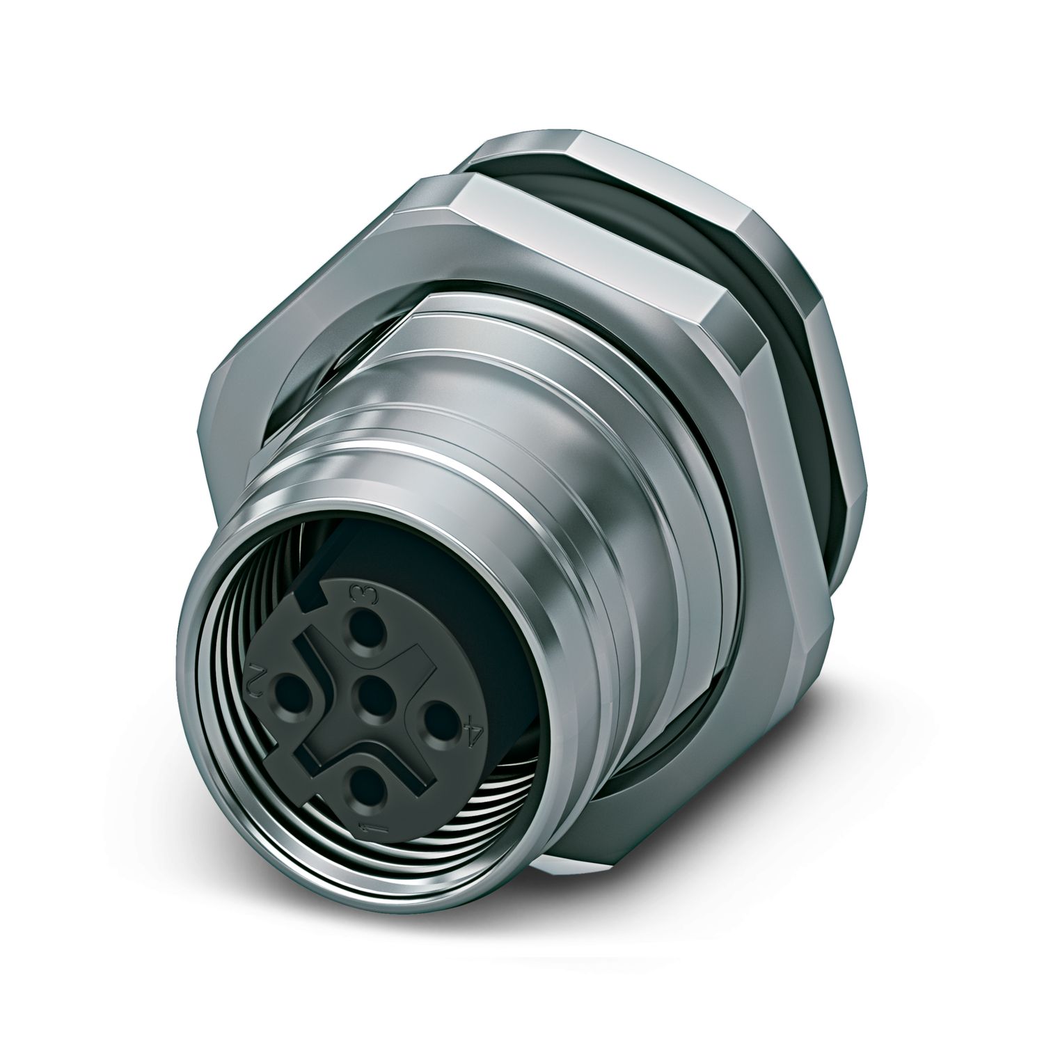 SACC-DSI-FSD-4CON-M16-L180 PP - Device connector rear