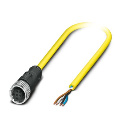 SAC-4P-15,0-542/M12FS BK - Sensor/actuator cable - 1417966 