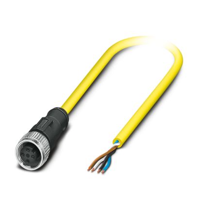 SAC-4P-M12FS BK// - Sensor/actuator cable - 1405925 SAC-4P-M12FS BK// - Sensor/actuator cable - 1405925