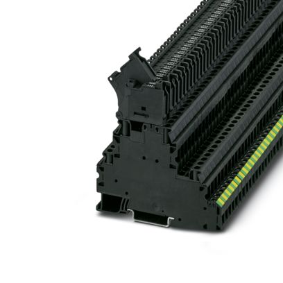 UT 4-PE/L/HESILED 24 (5X20) 120KOHM - Sicherungsreihenklemme