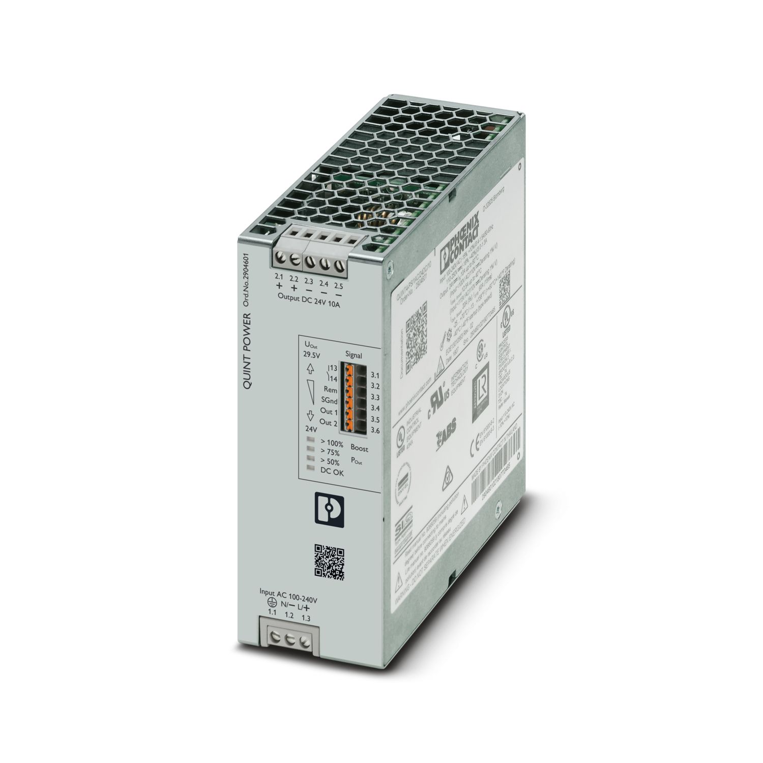 QUINT4-PS/1AC/24DC/10/ - Power supply - 2907867 | Phoenix QUINT4-PS/1AC/24DC/10/ - Power supply - 2907867 | Phoenix