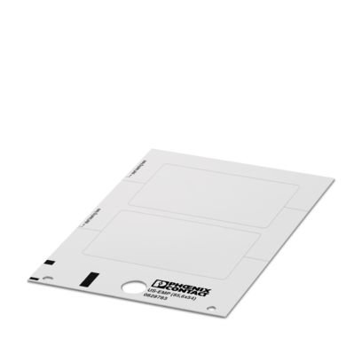 US-EMP (85,6X54) CUS - Einrastschildchen