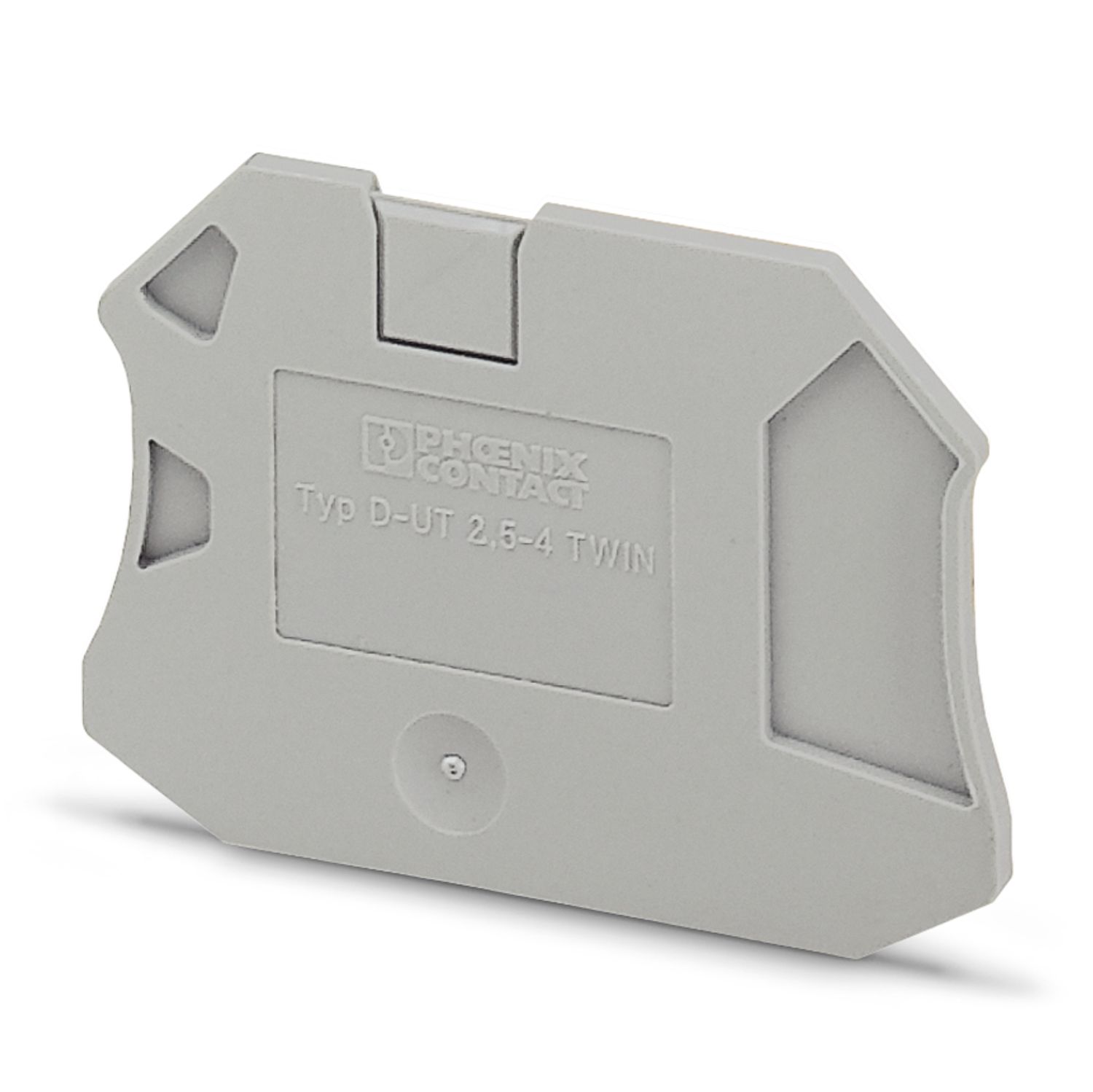 D-UT 2,5/4-TWIN - End cover - 3047141 | Phoenix Contact D-UT 2,5/4-TWIN - End cover - 3047141 | Phoenix Contact
