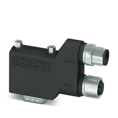 SUBCON-PLUS-CAN/90/M12 - D-SUB bus connector (2902323)